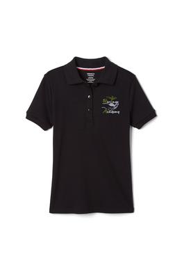 Amplience Product Image with Product code 1467,name  Short Sleeve Interlock Polo with Picot Collar (Feminine Fit)  