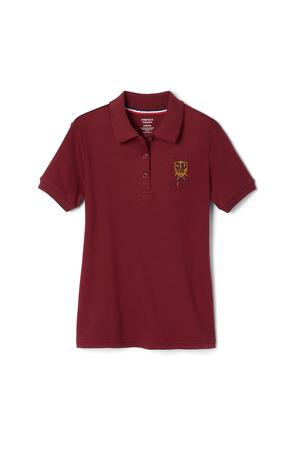 Amplience Product Image with Product code 1467,name  Short Sleeve Fitted Interlock Polo with Picot Collar (Feminine Fit)  