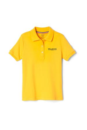 Amplience Product Image with Product code 1467,name  Short Sleeve Fitted Interlock Polo with Picot Collar (Feminine Fit)  