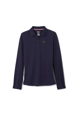 Amplience Product Image with Product code 1518,name  Long Sleeve Fitted Stretch Pique Polo (Feminine Fit)  