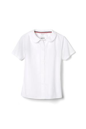 Amplience Product Image with Product code 1593,name  Short Sleeve Peter Pan Collar Blouse  