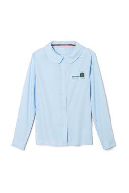 Amplience Product Image with Product code 1594,name  Long Sleeve Peter Pan Collar Blouse  