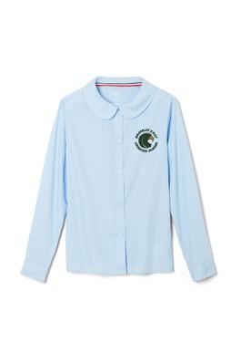 Amplience Product Image with Product code 1594,name  Long Sleeve Peter Pan Collar Blouse  