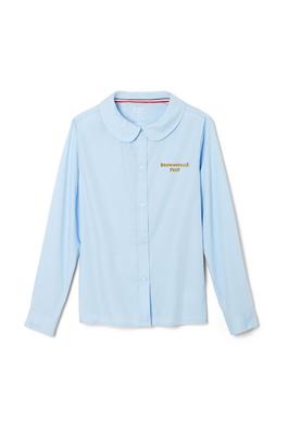 Amplience Product Image with Product code 1594,name  Long Sleeve Peter Pan Collar Blouse  