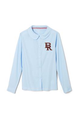 Amplience Product Image with Product code 1594,name  Long Sleeve Peter Pan Collar Blouse  