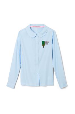 Amplience Product Image with Product code 1594,name  Long Sleeve Peter Pan Collar Blouse  