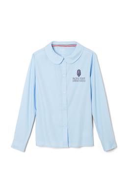 Long Sleeve Peter Pan Collar Blouse