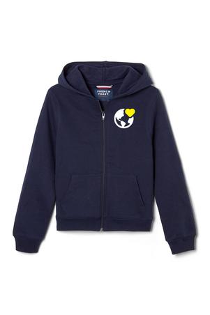 Amplience Product Image with Product code 1604,name  Full Zip Fleece Hoodie  