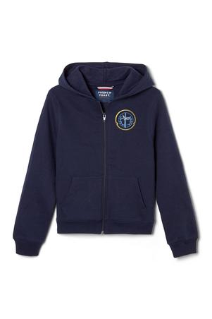 Amplience Product Image with Product code 1604,name  Full Zip Fleece Hoodie  