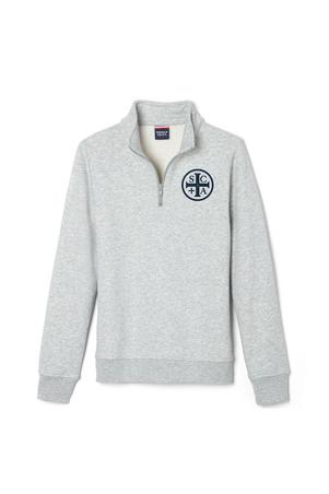 Amplience Product Image with Product code 1675,name  Quarter Zip Fleece Sweatshirt  