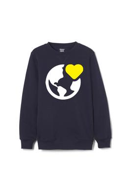 Amplience Product Image with Product code 1696,name  Crewneck Fleece Sweatshirt  