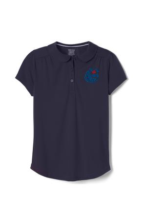 Amplience Product Image with Product code 1700,name  Short Sleeve Performance Polo with Peter Pan Collar  