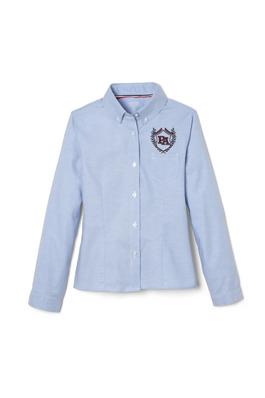 Long Sleeve Fitted Oxford Shirt (Feminine Fit)