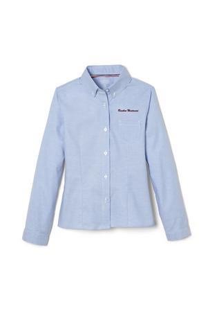 Amplience Product Image with Product code 1706,name  Long Sleeve Fitted Oxford Shirt (Feminine Fit)  