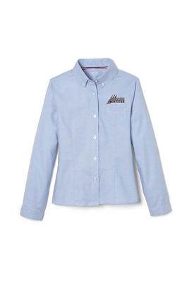 Long Sleeve Fitted Oxford Shirt (Feminine Fit)