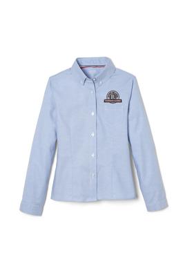 Long Sleeve Fitted Oxford Shirt (Feminine Fit)