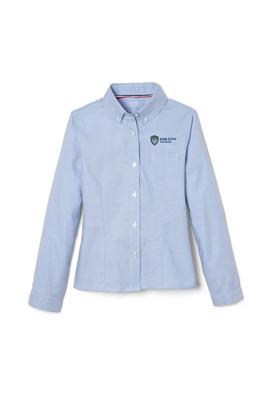 Amplience Product Image with Product code 1706,name  Long Sleeve Fitted Oxford Shirt (Feminine Fit)  