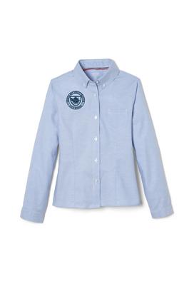 Amplience Product Image with Product code 1706,name  Long Sleeve Fitted Oxford Shirt (Feminine Fit)  