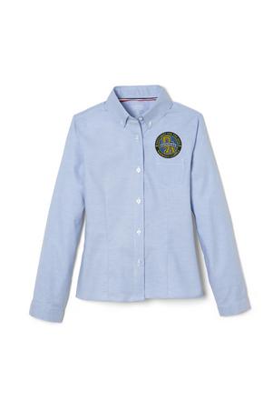 Amplience Product Image with Product code 1706,name  Long Sleeve Fitted Oxford Shirt (Feminine Fit)  