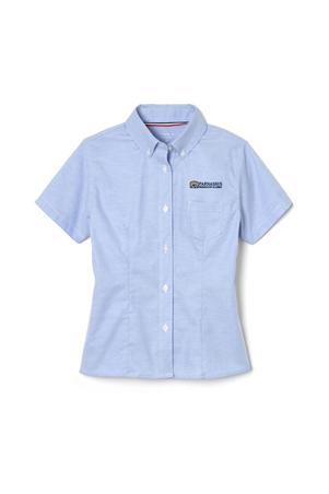 Amplience Product Image with Product code 1707,name  Short Sleeve Fitted Oxford Shirt (Feminine Fit)  