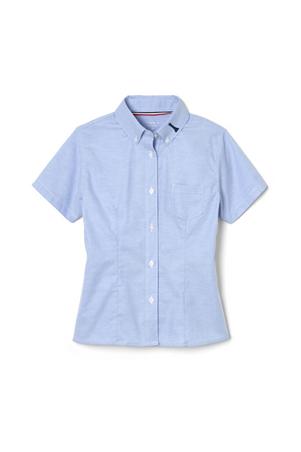 Amplience Product Image with Product code 1707,name  Short Sleeve Fitted Oxford Shirt (Feminine Fit)  