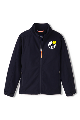 Full Zip Soft Shell Bonded Polar Fleece Jacket
